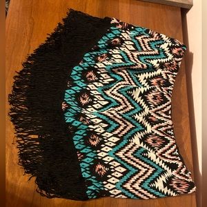 Chevron cropped top